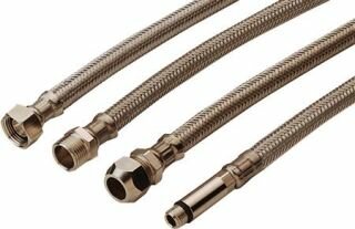 Flexibele aansluitbuis waterleiding en cv