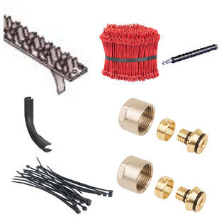 bevestigingsrail en beugels