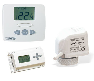 Watts zoneregeling 24 volt bedraad