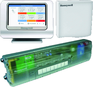 Honeywell zoneregeling draadloos
