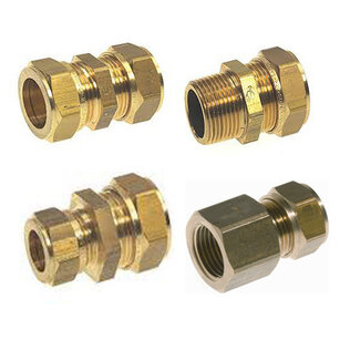 Rechte knel koppelingen van VSH