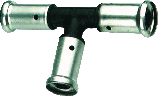 Henco Persfittingen T stukken