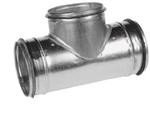 Spriralo T stukken met rubber afdichting