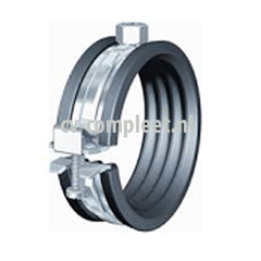 Stalen beugel met rubber inlage