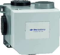 Itho Daalderop CVE S woonhuisventilator + RFT zender + 4 x ventilatieventiel