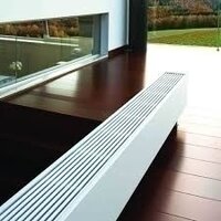 Jaga Mini Vrijstaand Convector Type 11 - 1000 x 130 x 230 mm (lxdxh) 1002 watt kleur Ral 9016