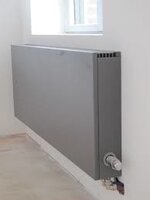 Jaga Strada Wand convector 650 x 800 x 165 mm (hxlxd) Type 15 - 1538 watt (75x65x20&iexcl;C) kleur Ral 9016