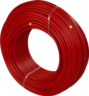 Uponor mantelbuis ROOD voor 16 mm lengte rol &aacute; 50 meter