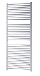 Veraline Economy handdoek radiator 1750 x 600 (hxb) - (1198 / 958 watt) kleur wit RAL 9016