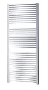 Veraline Economy handdoek radiator 1172 x 500 (hxb) - (690 / 552 watt) kleur wit RAL 9016
