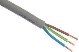 XMVK Kabel 3 x 2,5 mm - rol &aacute; 100 meter - diameter 9.3 mm