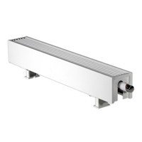 Jaga Mini Vrijstaand Convector Type 21 - 600 x 230 x 280 mm (lxbxh) 1127 watt kleur Ral 9016