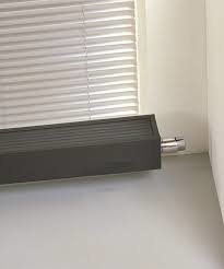 Jaga Mini Wandconvector Type 16 - 1000 x 180 x 280 mm (lxbxh) 1433 watt kleur Ral 9016