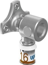 Uponor S-Press Plus Muurplaat 20 x 3/4&quot; bin. met ronde flens laag, perskoppeling 1070641