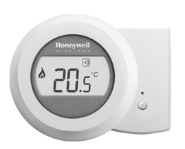 Honeywell Round draadloos kamerthermostaat aan/uit +RF