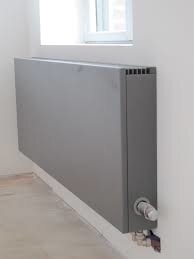 Jaga Strada Wand convector 500 x 500 x 85 mm (hxlxd) Type 06 - 474 watt (75x65x20&iexcl;C) kleur zandstraal grijs