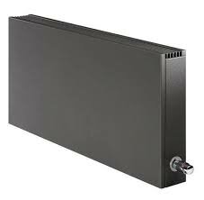 Jaga Strada Wand convector 500 x 500 x 85 mm (hxlxd) Type 06 - 474 watt (75x65x20&iexcl;C) kleur zandstraal grijs