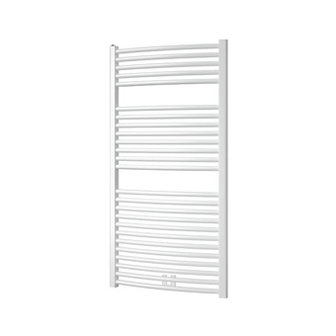 Plieger Palmyra design handdoek radiator 1175 x 600 kleur wit (681 watt)