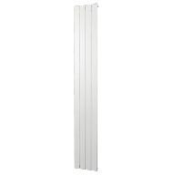 Plieger Cavallino Retto 2000 x 298 mm (666 watt) kleur wit structuur middenonder aansluiting