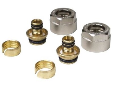 Top-Flow adapters 18 x 2 mm (set  2 stuks)