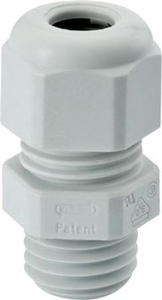 Hummel Hsk-k kabelwartel M20 - kabel diameter 10 tot 14 mm - kunststof kleur grijs