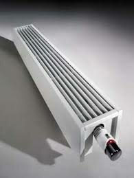 Jaga Mini Vrijstaande Convector Type 06 - 700 x 80 x 230 mm (lxdxh) 377 watt kleur Ral 9016