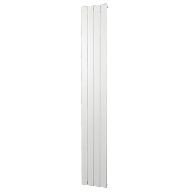 Plieger Cavallino Retto 1800 x 298 mm (614 watt) kleur wit RAL 9016 middenonder aansluiting