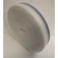 Rand isolatie 100 mm hoog x 5 mm dik met plakrug - rol  50 meter