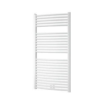 Plieger Palmyra design handdoek radiator 1775 x 600 kleur zwart (1046 watt)