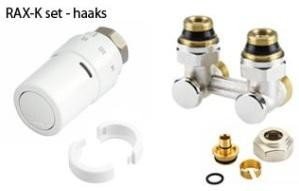 Danfoss set M30 Design RAX-K haaks H-blok +thermostaatknop (013G5187)