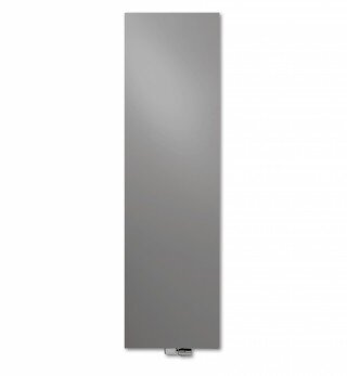 Vasco Niva Lak Enkel N1L1 designradiator 2220 x 620 x 80 mm kleur Metaal Zwart M300 - 1550 watt