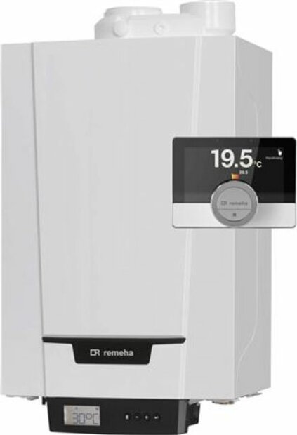 Remeha Tzerra ACE 39C (Combi) CW5  80/80  + Etwist met A-Label pomp 