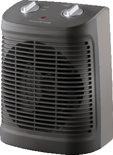 Rowenta Sprinto Silence bijzetkachel, antraciet grijs, vermogen 2000W, 2 vermogensstanden,