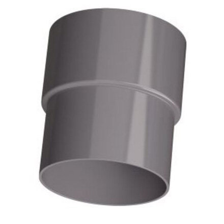 PVC Hemelwaterafvoer verloopstuk 80 x 75 mm mof/spie