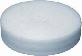 Rand isolatie 100 mm hoog x 5 mm dik met plakrug rol &aacute; 25 meter