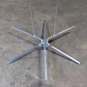 Professionele Haspel voor het afrollen van de buis, zware uitvoering