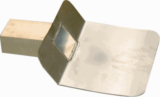 Loden kiezelbak UD 60 x 80 45 gr