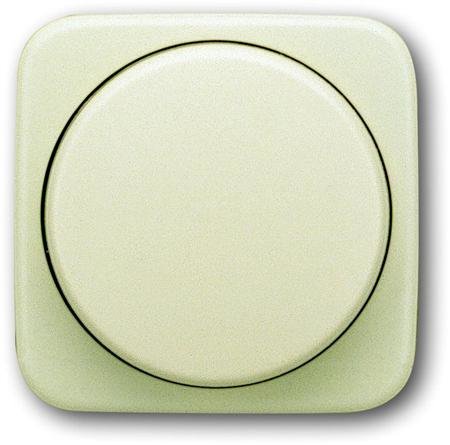 Busch-Jaeger- Knop dimmer centraalplaat - kleur crÃ©me - BJ 2115-212