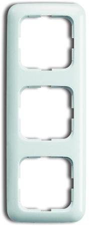 Busch-Jaege - Afdekraam 3 voudig - kleur r-alpin wit - BJ 2513-214