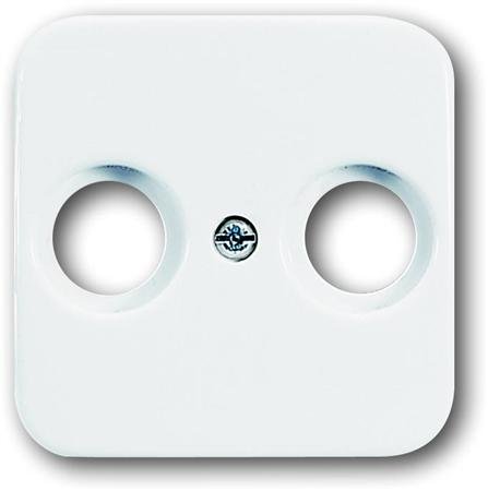 Busch-Jaeger - Centraalplaat antenne - kleur r-alpin wit - BJ 2531-214