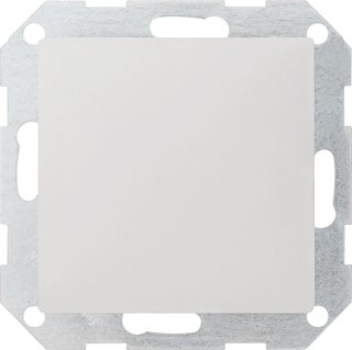 Gira inzetplaat blind  Zuiver wit glanzend (ZWG) 026803