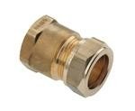 Bonfix messing knel schroefbus recht  3/8