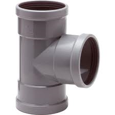 PVC manchet T Stuk 160 x 160 mm 90¡ 3 x mof