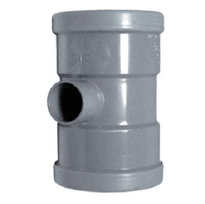 PVC manchet T Stuk 110 x 75 mm 90¡ 3 x mof