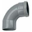PVC bocht 110 mm 90° - manchet mof/spie