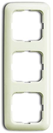 Busch-Jaeger afdekraam - 3 voudig - kleur créme - BJ 2513-212