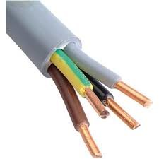 XMVK Kabel 4 x 2,5 mm - rol á 100 meter - diameter 9,9 mm