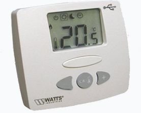 Watts  kamerthermostaat Basic LCD bus (900004870) bedraad