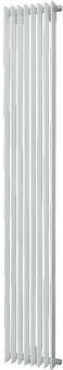 Plieger Antika 1800 x 500 mm (1485 watt) kleur zwart middenonder aansluiting