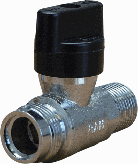 Raminex komfoor gaskraan 1/2